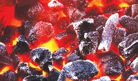 With the price of gas rising, cooks are now turning to charcoal, made from burning firewood.