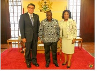 Outgoing Malaysian High Commissioner to Ghana, Mr Cheow called at the Flagstaff House on Wednesday