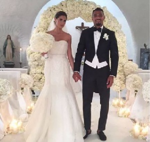 Kevin-Prince Boateng and Melissa Satta's wedding