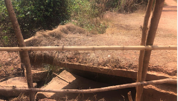 The bridge is in a bad state