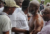 Gabby Asare Otchere Darko was whipped during the Let My Vote Count Alliance protest