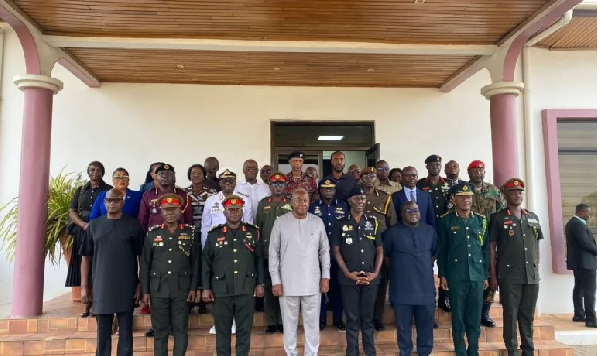 A meeting of heads of security agencies