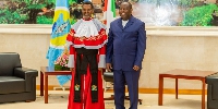 Judge Omar Othman Makungu of East African Court of Justice, Burundi President Evariste Ndayishimiye