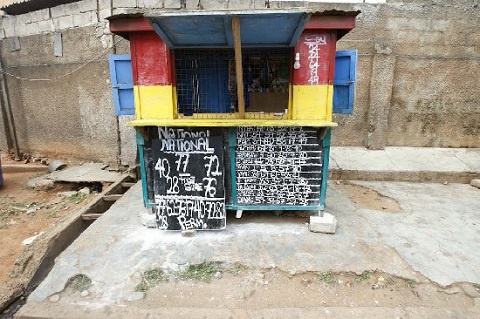 Lotto kiosk