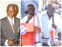Albert Adu Boahen, Nana Akufo-Addo and John Agyekum Kufuor have all held the NPP flagbearership