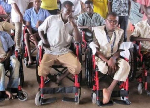 Photo of some PWD's in Ashanti Region working under YEA