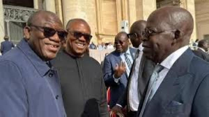 Tinubu and Obi were presidential rivals in 2023, while Fayemi supported Tinubu