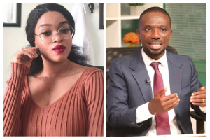 Anne Sansa Daly and Dennis Miracles Aboagye