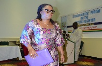 Charlotte Osei, Chairperson of the EC