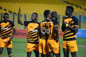 Players of Ashantigold SC