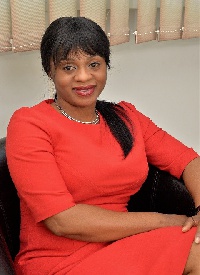 Aretha Duku, President, Ghana Insurers Association (GIA)