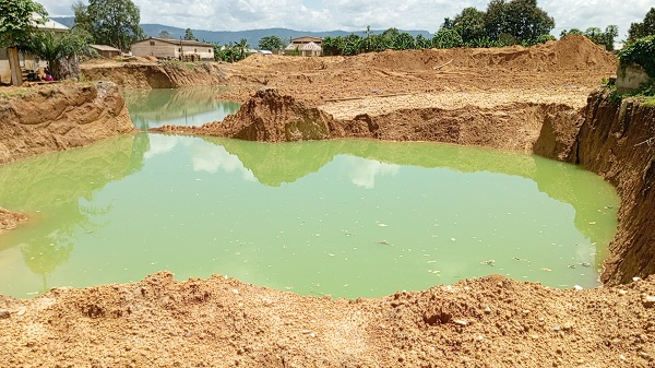 Galamsey menace destroying water bodies