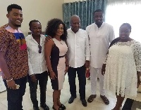James Gardiner, Dumelo, Beverly Afaglo, Roselyn Ngissah and others called on Mahama on his birthday