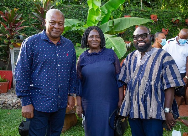 President John Dramani Mahama, Prof. Opoku-Agyemang and Dr. Peter Boamah Otukonor