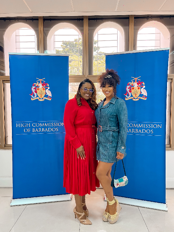 Ambassador Juliette Bynoe-Sutherland and CW Abeniade