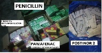 A file photo of fake drugs intercepted by authorities