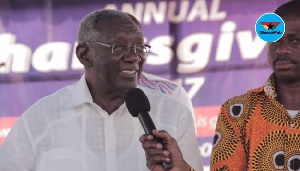 Former President Kufuor in white