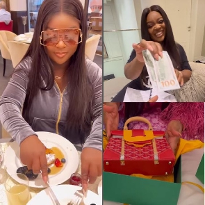 Jackie Appiah joins in a challenge to expensive mouthwatering destinations