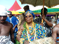 Nana Dr. Korlekwor Korli Yohi III, Divisional Queenmother of Mla Hiomeh in Agomeda