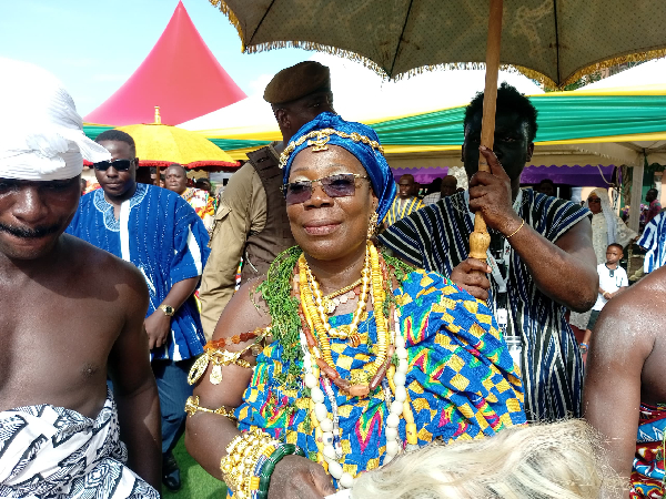 Nana Dr. Korlekwor Korli Yohi III, Divisional Queenmother of Mla Hiomeh in Agomeda