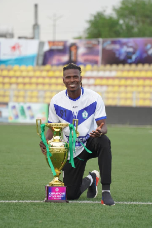 Nigerian footballer, Godwin Akpo
