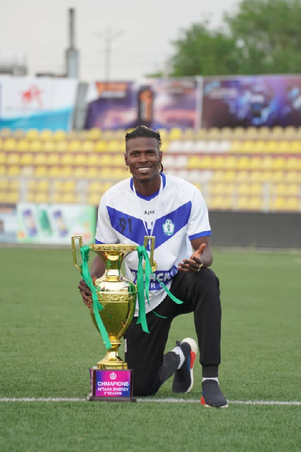 Nigerian footballer, Godwin Akpo
