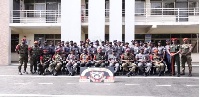The security personnel were trained in criminal law, police operations, bomb threats, among others