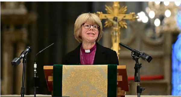 Dame Sarah Mullally don become di new Archbishop of Canterbury designate