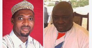 NDC and NPP parliamentary candidates for Asawase Muntaka Mubarak and Alidu Seidu