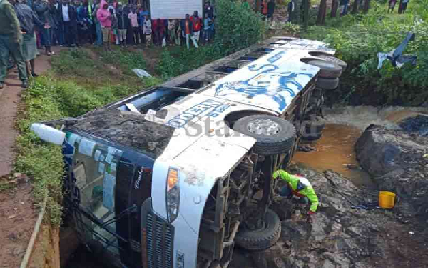 Head coach Moses Kofi and seven others sustained injuries