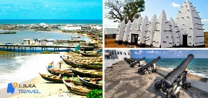 File photo: Some tourist sites in Ghana