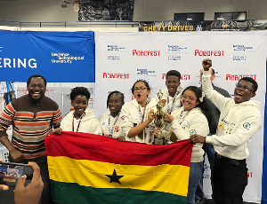 Ghanaian students emerge world champions in robotics
