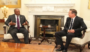 Mahama with David Cameron, British PM
