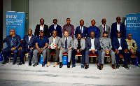 GFA President Kurt Okraku attended the FIFA Forward consultative meeting