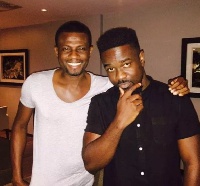 Mark Okraku Mantey and Sarkodie