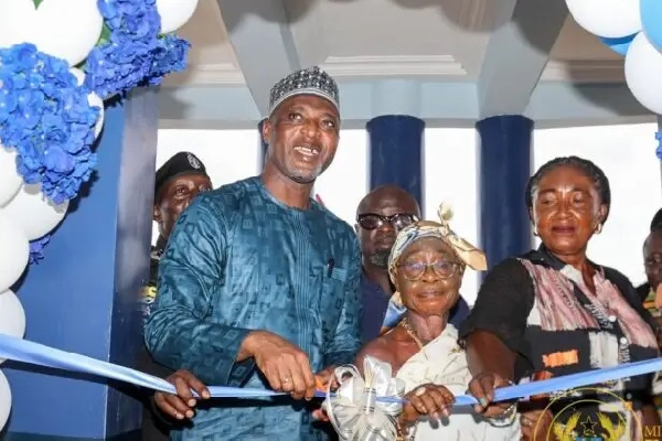 Muntaka and some members of the police service commissioning the 50-bed police hospital