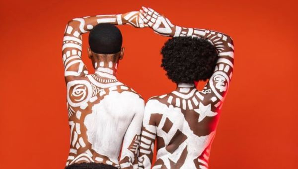 Some of the body artworks by Oscar Korbla