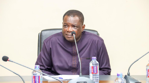 Minister of Roads and Highways, Kwame Governs Agbodza