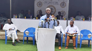 David Kanor, an independent parliamentary candidate for Ayawaso East