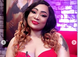 Ghanaian actress, Vicky Zugah, is the host for 'Red Light' adult show on UTV