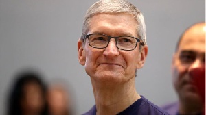 Apple CEO Tim Cook is among many high-profile business leaders who have not taken a public stance
