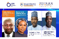 Photo of the four IFRIG members who contributed on the webinar