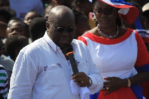 Nana Akufo-Addo and Ursula Owusu