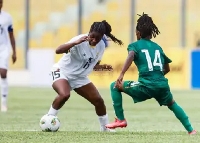 Black Queens midfielder Freda Ayisi