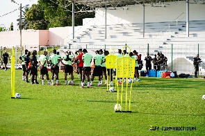 The Black Stars will train on Friday and Saturday before taking on Cape Verde on Sunday