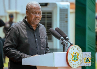 John Dramani Mahama is the President of Ghana