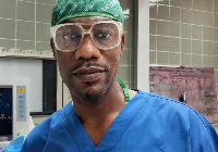 Dr. Hadi Mohammed Abdallah is a neurosurgeon at the Korle Bu Teaching Hospital