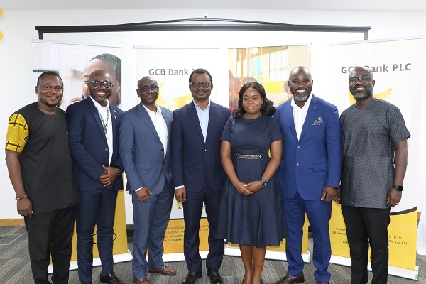 Officials of MTN and GCB Bank PLC