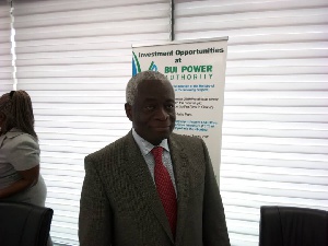 Chief Executive Officer of Bui Power Authority, Fred Oware