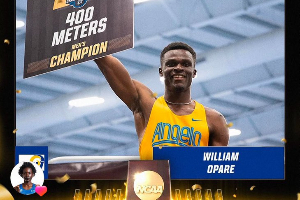Ghanaian Sprinter William Opare
